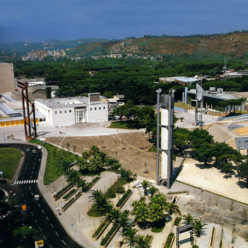 1987 – Napoli, Nuova piazza di Fuorigrotta (realizzazione nel 1990)