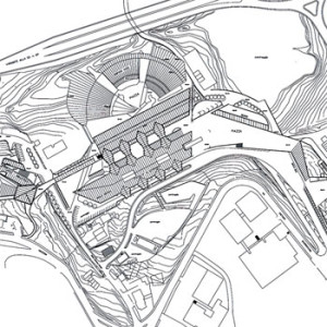 1988 – Campobasso, Planovolumetrico Università del Molise (realizzazione delle Facoltà di Agraria e di Economia nel 1993)