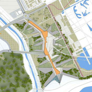 2016 – Korea, Sejong, National Museum Complex Masterplan of Administrative City